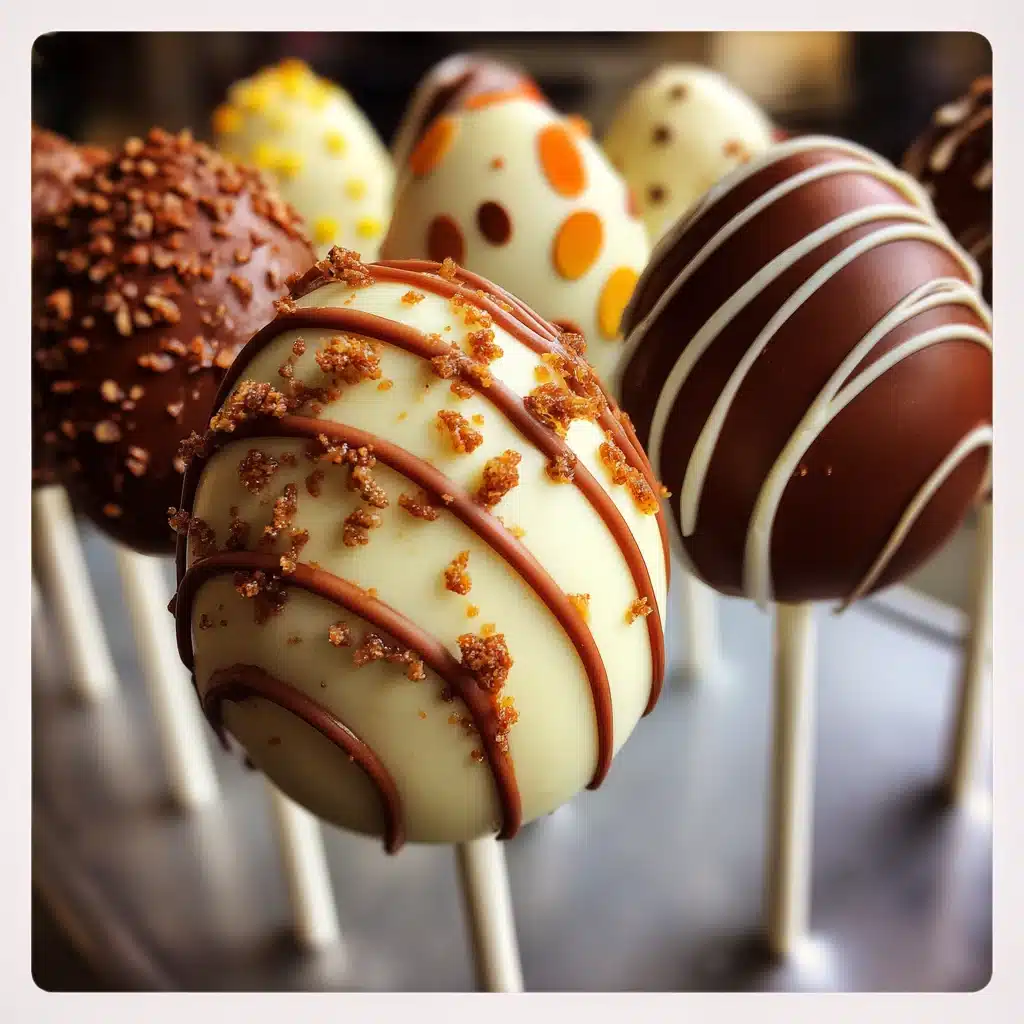 Easy Easter Egg Cake Pops!