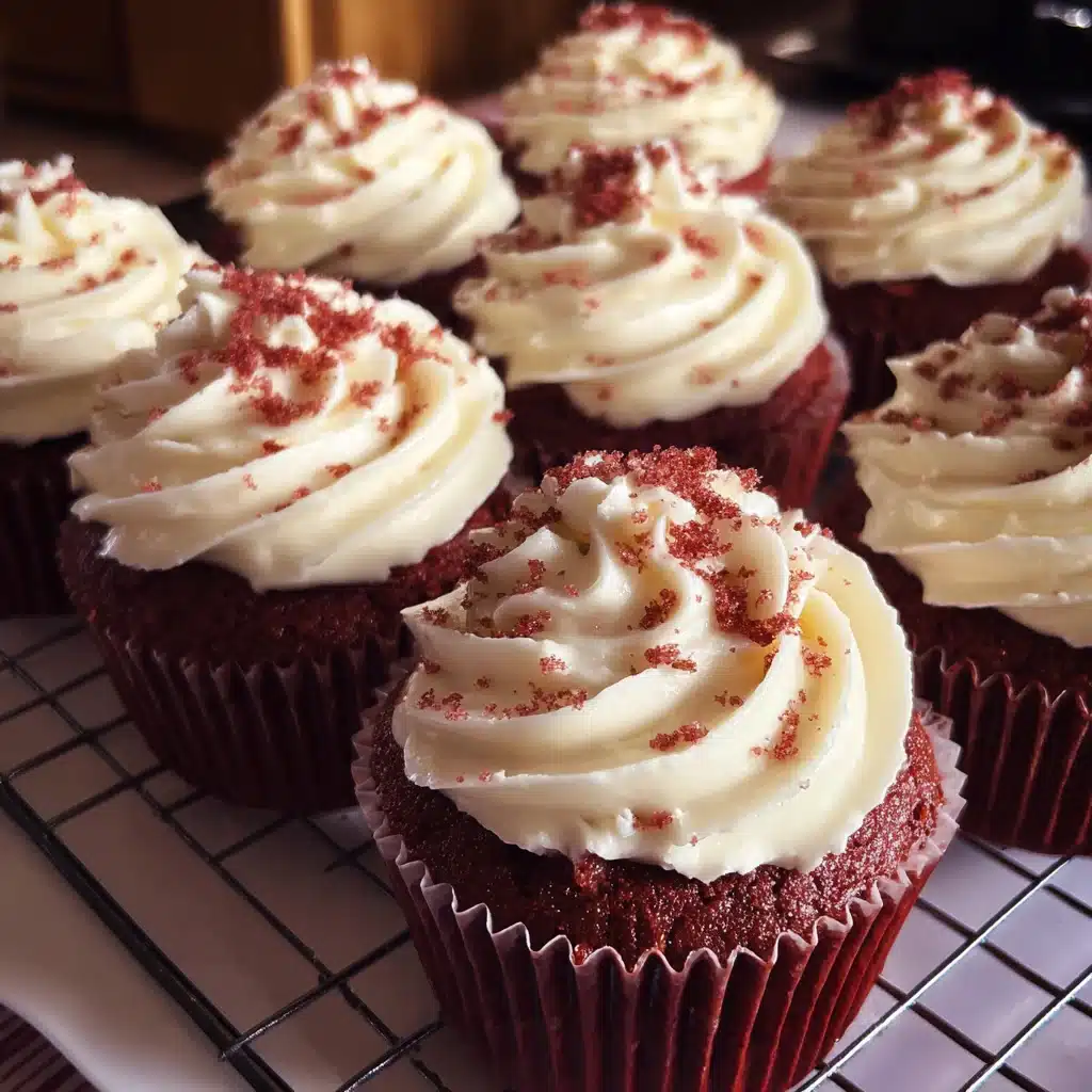 Homemade Red Velvet Cupcakes That Stay Moist