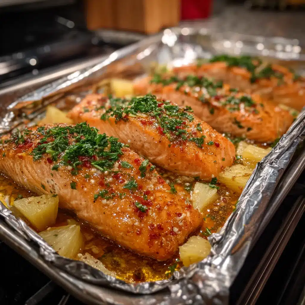 Pineapple Glazed Salmon